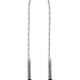 Spojovacie trojpramenné polohovacie lano FA4050015. Priemer lana je 12 mm. Spojovacie trojpramenné polohovacie lano zakončené slučkami s očnicou.