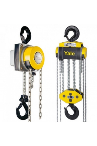 YALE Yalelift 360 ručný reťazový kladkostroj má štandardný zdvih 3 m. Ak Vám nevyhovuje zdvih 3 m, vieme Vám upraviť dĺžku reťaze podľa Vašich požiadaviek.