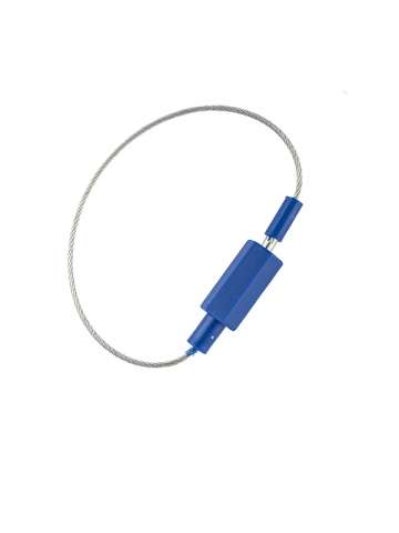 Deltalock spojovacie lanko pre štítky k reťazovým úväzkom, textilným úväzkom alebo oceľovým lanám. 