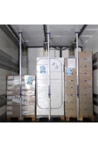 ERGOBAR Standard rozperná hliníková tyč pre nákladné vozidlá, 2,40- 2,80 m