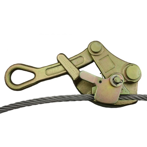 Lanová svorka, napínač lana je zariadením slúžiacim na uchopovanie, ťahanie a napínanie