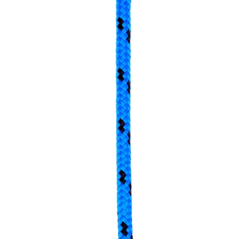 Textilné lano PPV s jadrom, pletené, 16 pramenné
